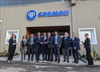 Inaugurazione sede Cosmob a Montelabbate: l'intervento del presidente della Regione Marche Francesco Acquaroli
