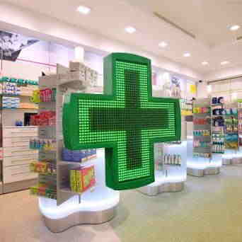 simbolo farmacia croce